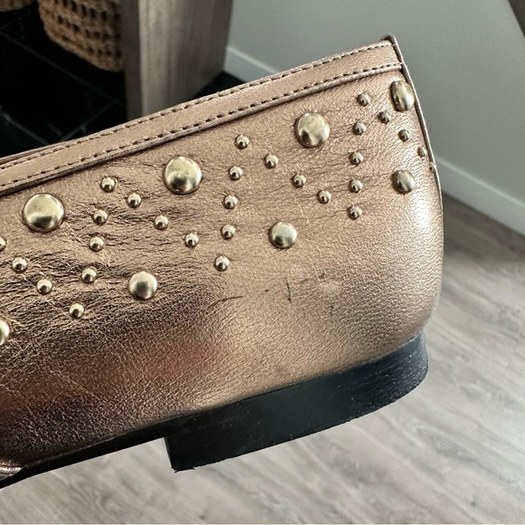 BIBI LOU Studded Mary Jane Flats Size 39 Anthropologie - Picture 12 of 13